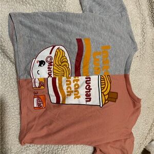 Girls ramen crop top